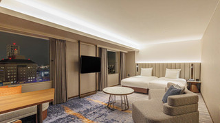 プレミアム ルーム シングルベッド 2 台 バリアフリー クラブラウンジ利用可 (Worklife)