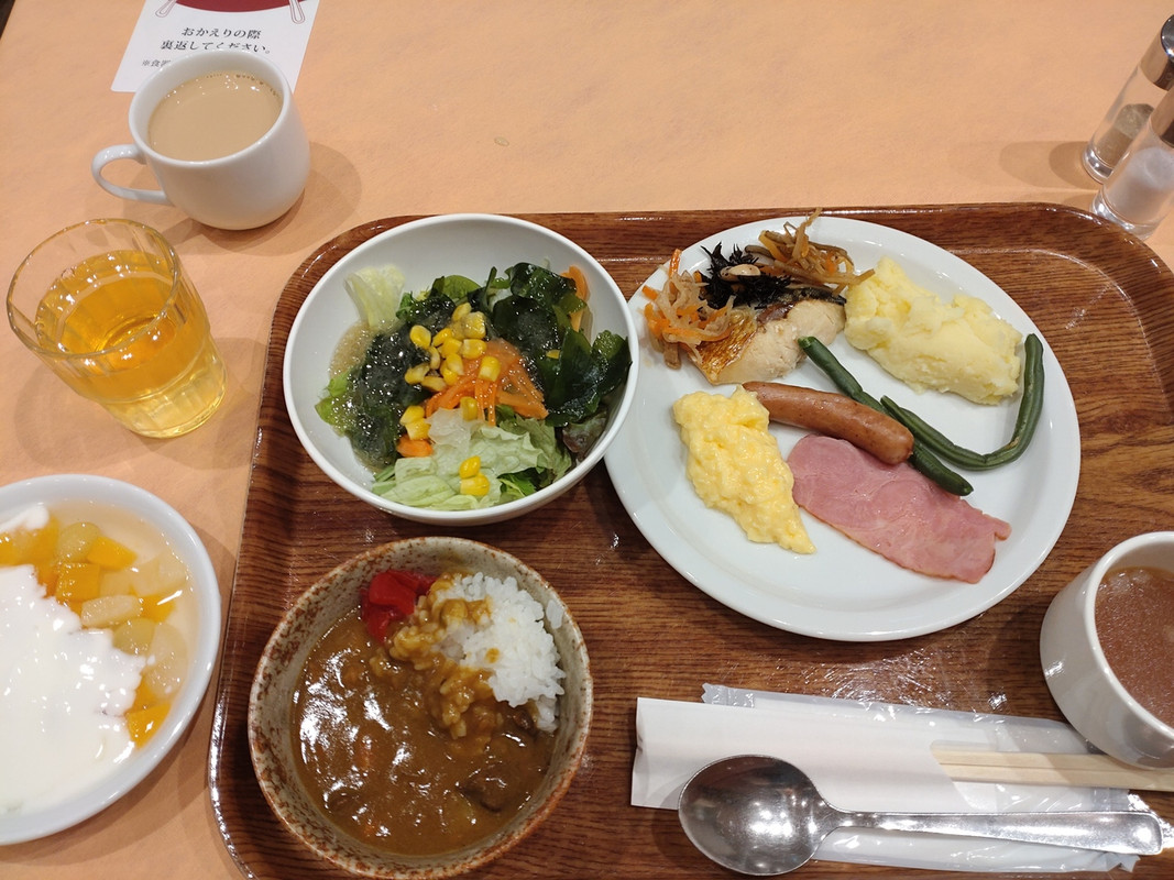 朝食ビュッフェ