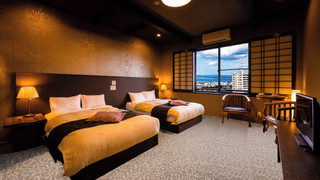 丘ノ想　和室　ツインベッド　禁煙