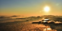 幻想的な光景に息を呑む。広島県三原。「海霧（うみぎり）」を見に！