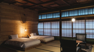 本館107:名栗壁 (なぐりかべ)  デラックス ツイン