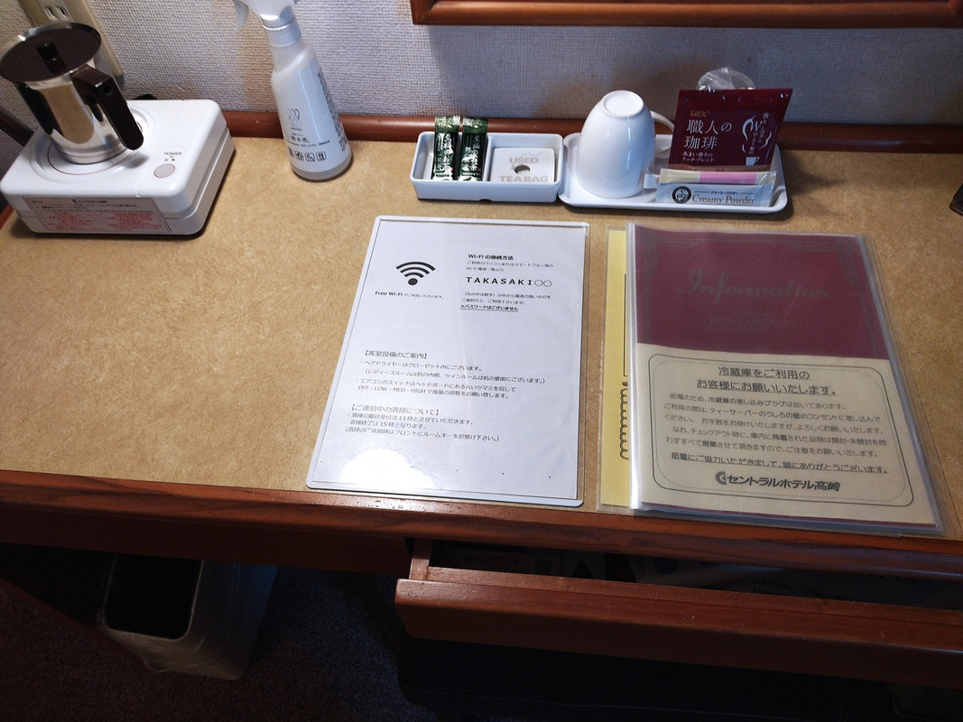 デスクの大きさが丁度良い　