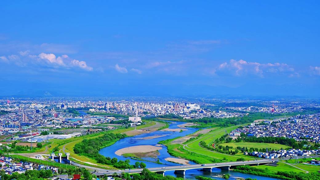 嵐山展望台から見える景色 / 1