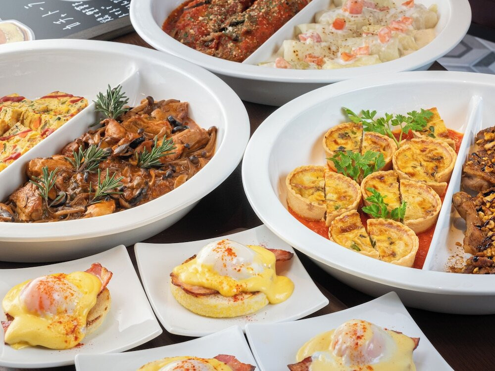 朝食ビュッフェ