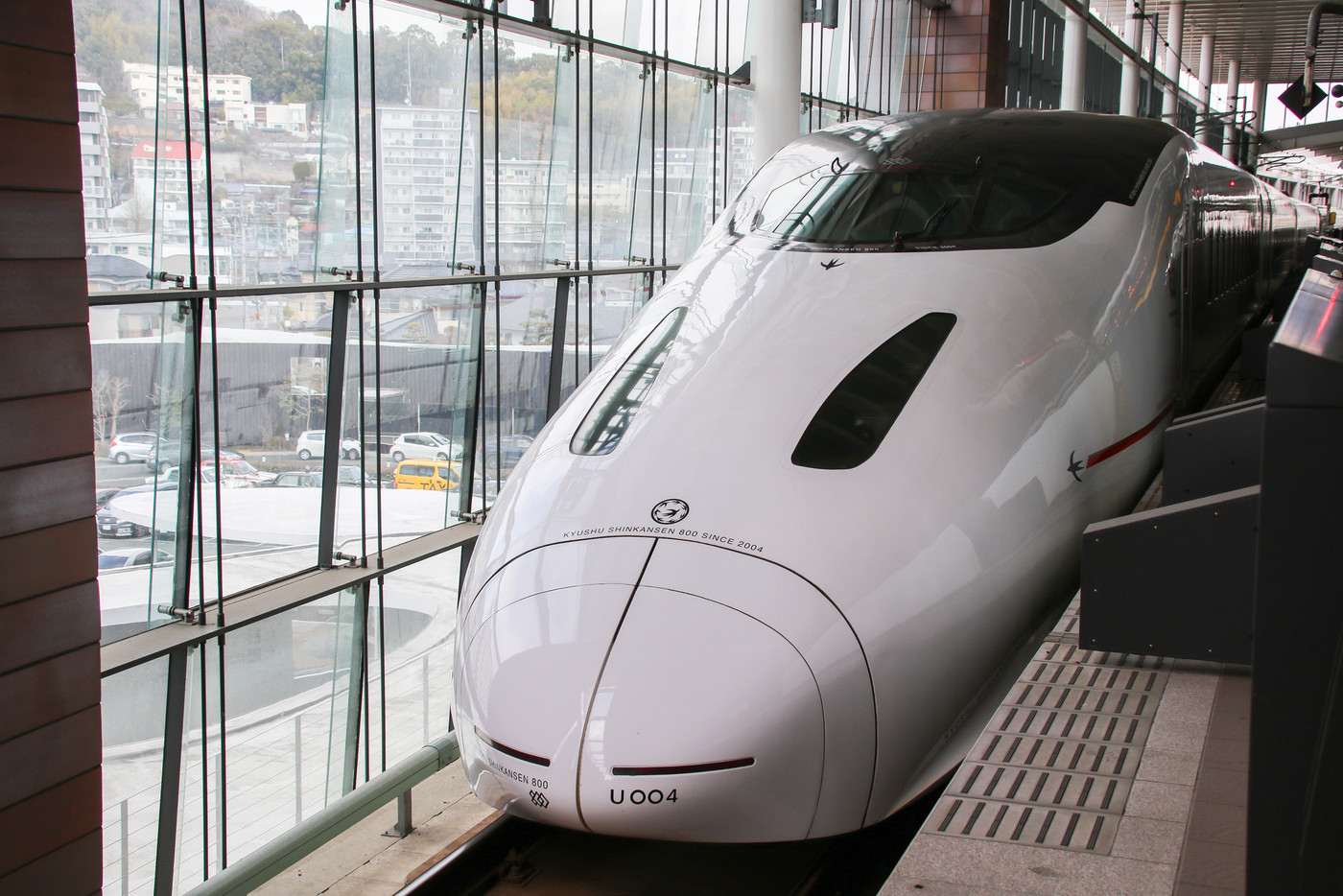 熊本駅の新幹線