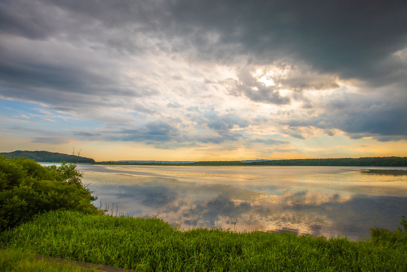 北海道　釧路湿原の風景　