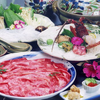 「紀州の宿白砂」 料理 24331671 国産和牛しゃぶしゃぶ会席…10,500円