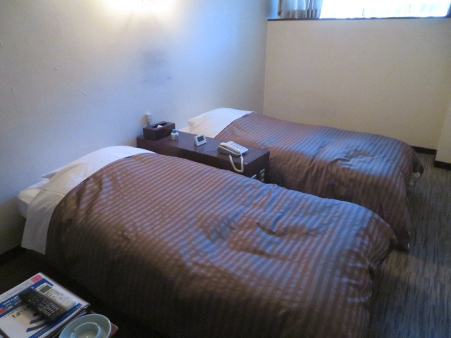 安いツインルームに宿泊