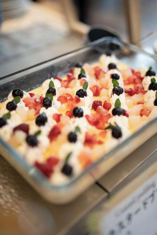 朝食ビュッフェ