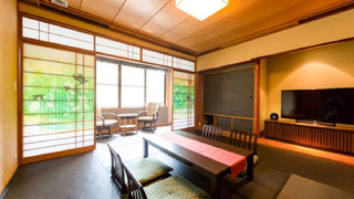 [和モダンデラックス和洋室] 52平米 + 専用テラス6平米 信楽焼露天風呂 喫煙可