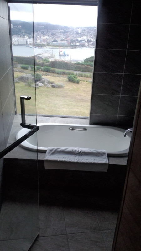 「外から見えるのかも？」と、同伴者。