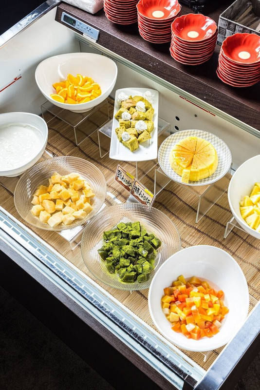 朝食ビュッフェ