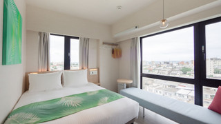 デラックスダブルーム 洗濯機付き 禁煙