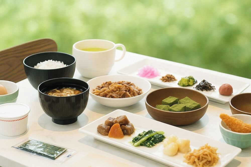 朝食ビュッフェ