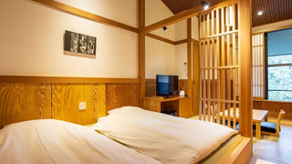 [贅沢旅]舟盛付きグルメプラン&朝食つき露天風呂付ツイン和室 禁煙