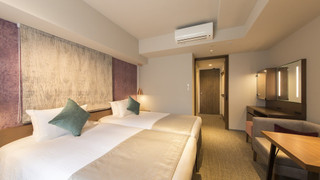 スーペリアツインルーム（シングルベッド2台）2名利用　バス・トイレ別 禁煙