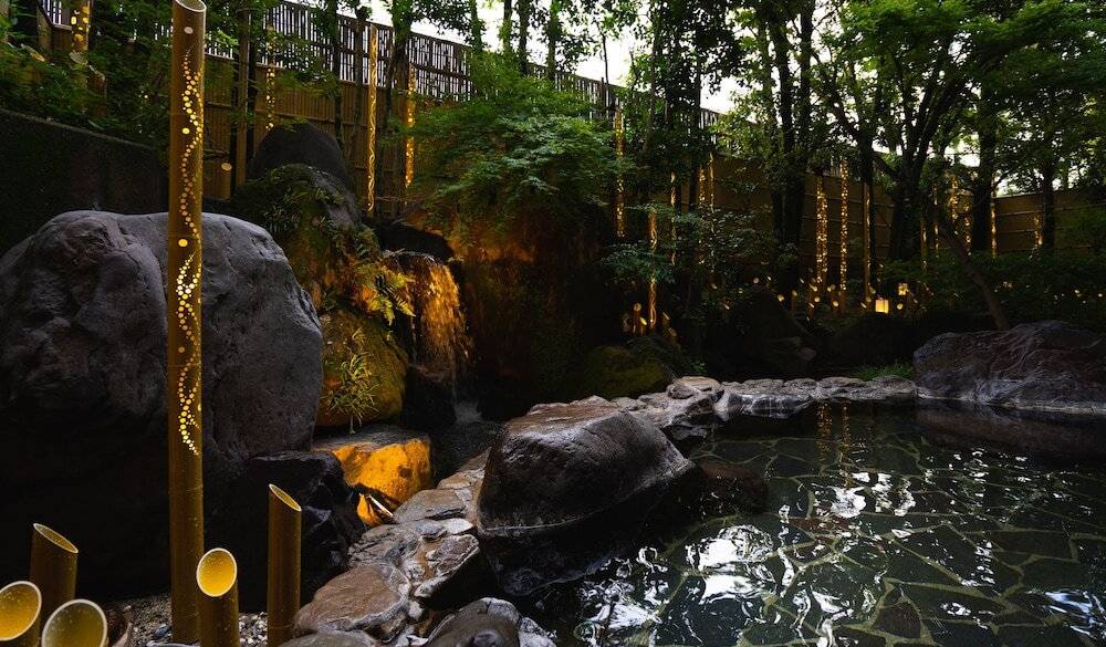 竹燈の湯_露天風呂 / 2