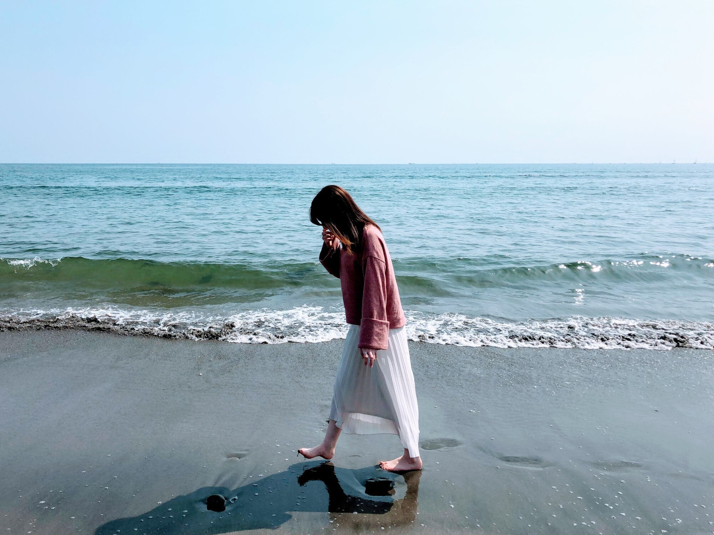 海と女性04