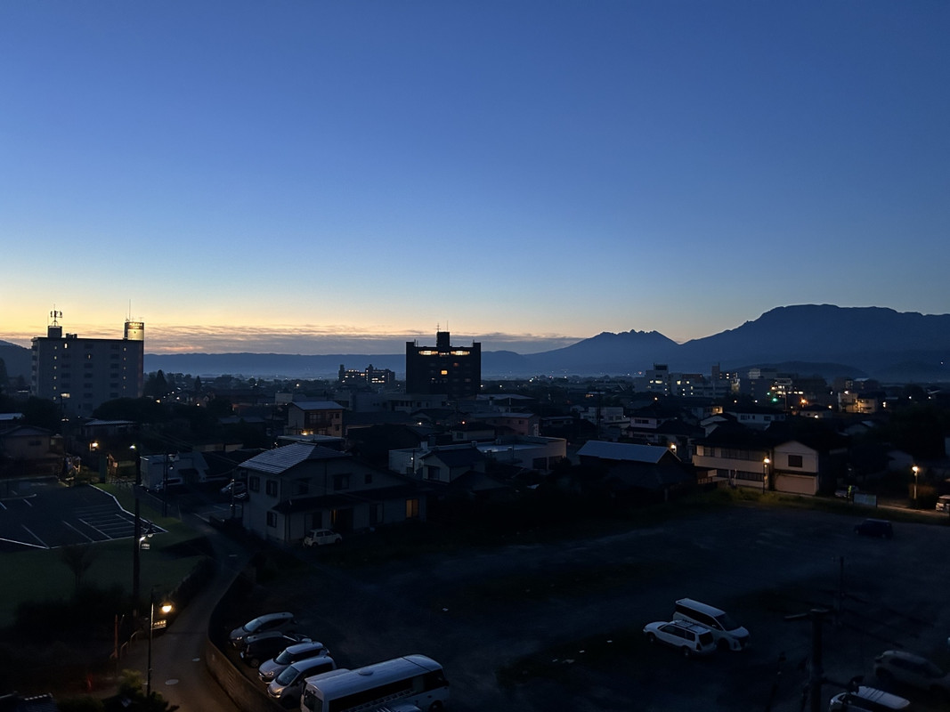 周りに高い建物はなく、星が綺麗に見えました