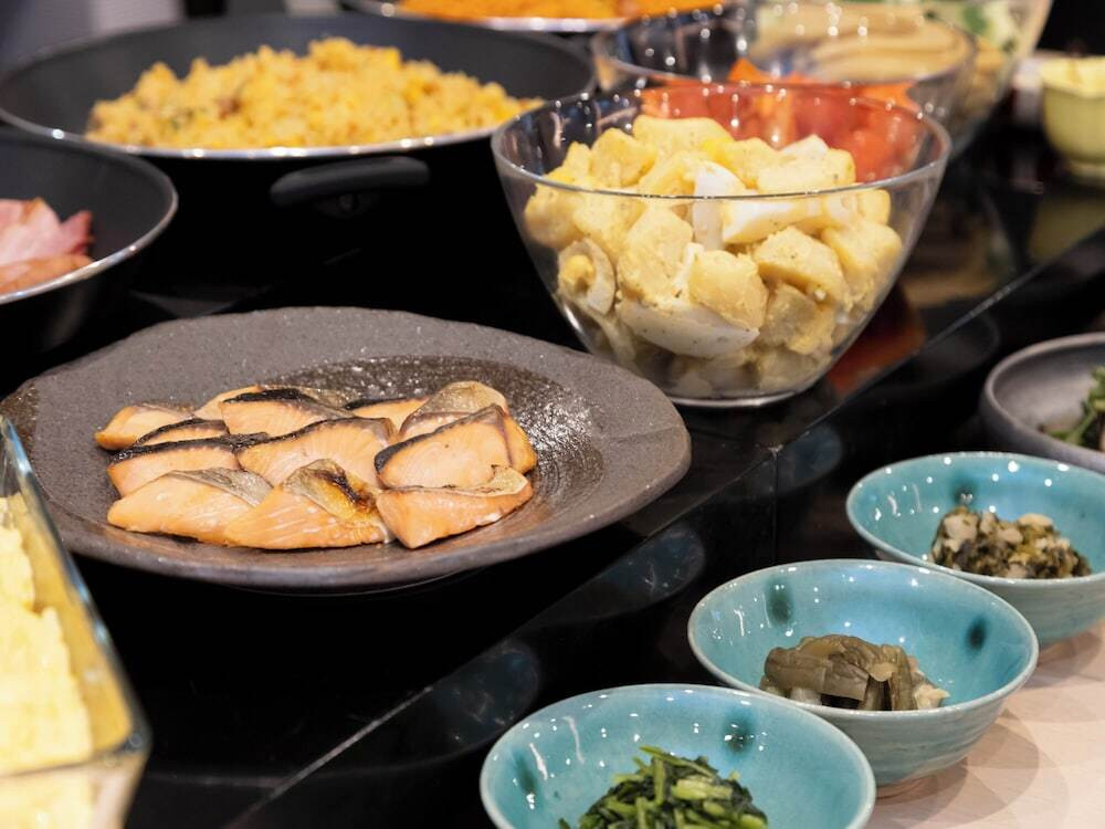 朝食ビュッフェ