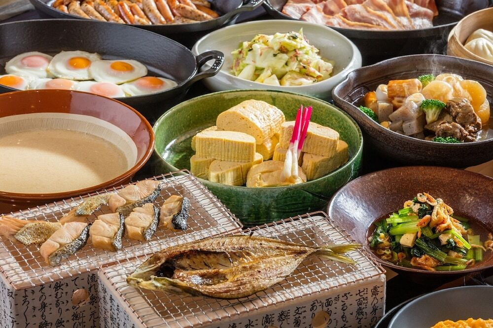 朝食ビュッフェ