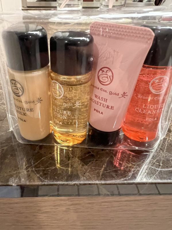 洗顔を忘れた事に気付き内線してみると届けて下さいました