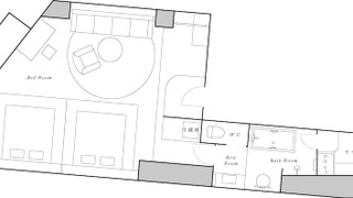 デラックス ツインルーム サウナ
