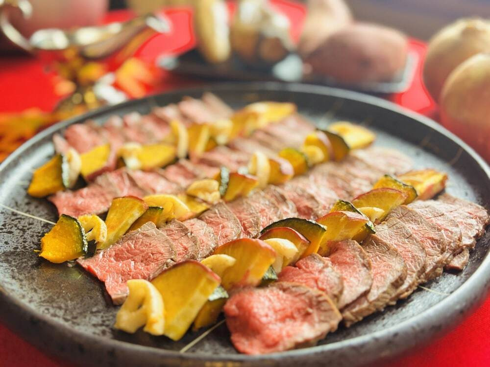 朝食ビュッフェ