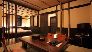 古民家風客室「和」〜ダブル〜 【焼酎樽風呂】(チェックイン18時まで)