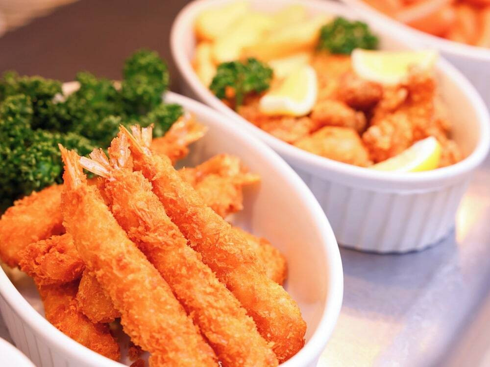 朝食ビュッフェ