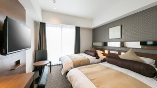 スーペリアツインルーム、禁煙、バルコニー付き　美崎館