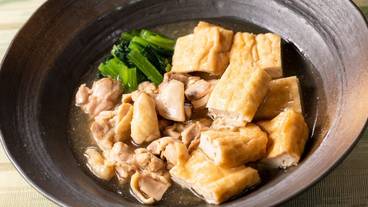 朝食一例／治部煮 / 4