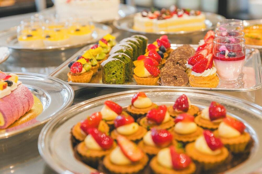 朝食ビュッフェ