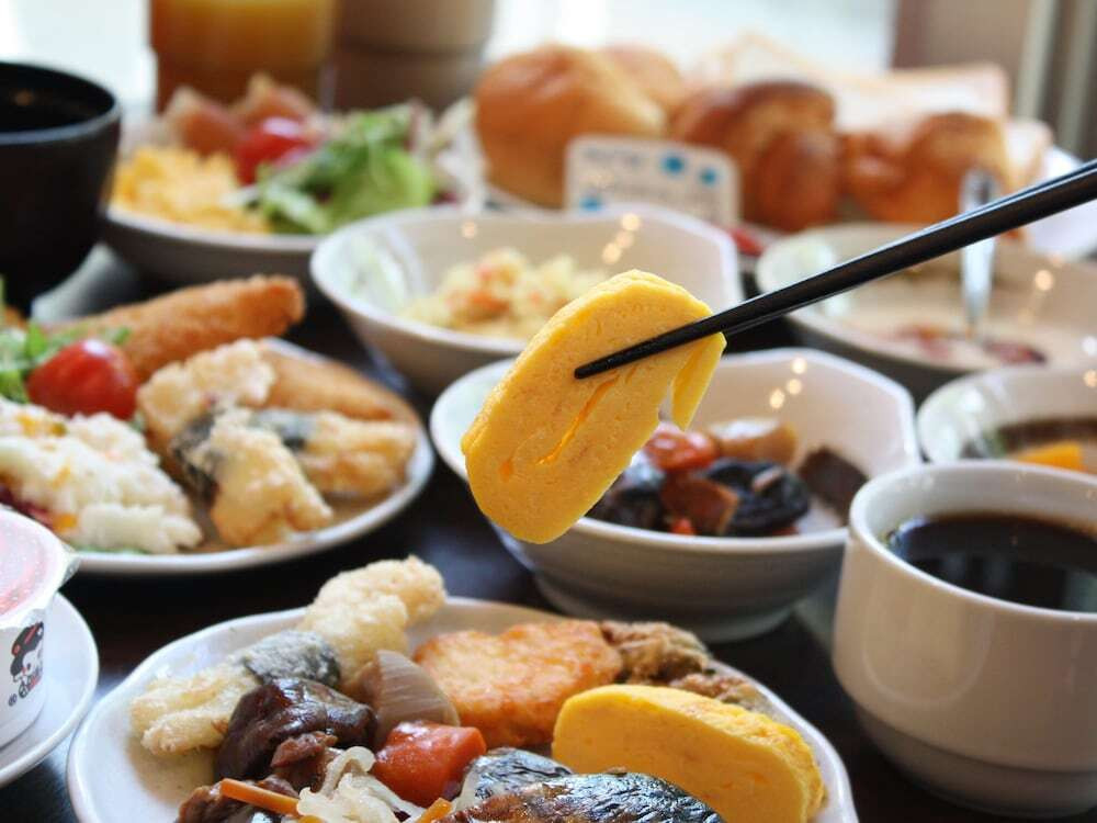 朝食スペース