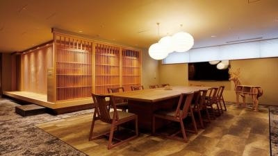 大浴場前のソーシャルコーナー