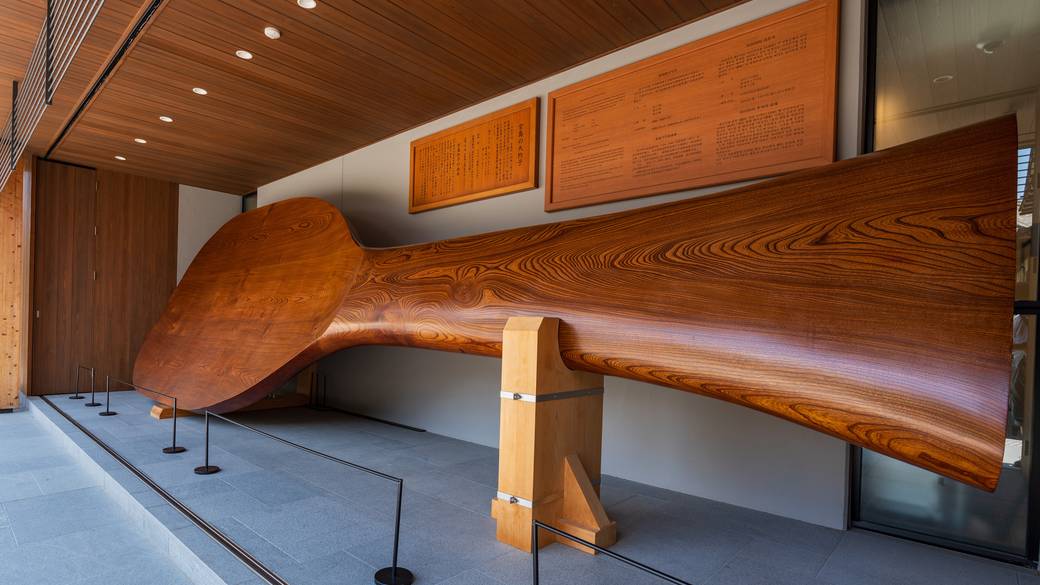 宮島の大杓子は長さ7.7m！ / 4