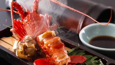 伊勢海老の温泉蒸し / 4