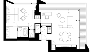 アイコニックスイート 禁煙 (ラウンジアクセス付)