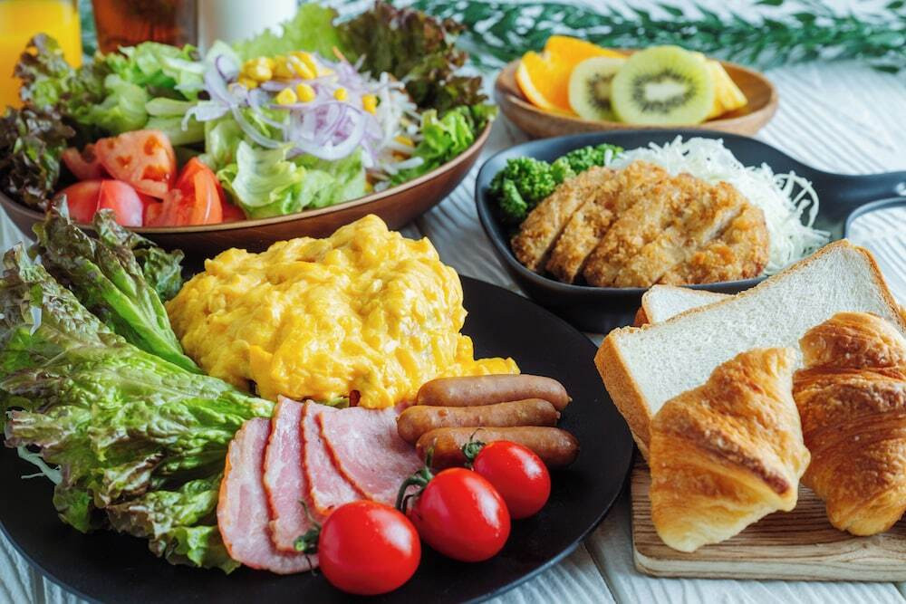 朝食ビュッフェ