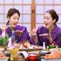 【お部屋食・個室食コース】ゆっくりと美食を味わう◆イチオシ旨い和膳!岩盤浴&卓球&室内ゲーム無料貸出 | あわら温泉 ぐらばあ亭 お月見露天の宿