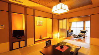 和室 半露天風呂トイレ付紺碧彩