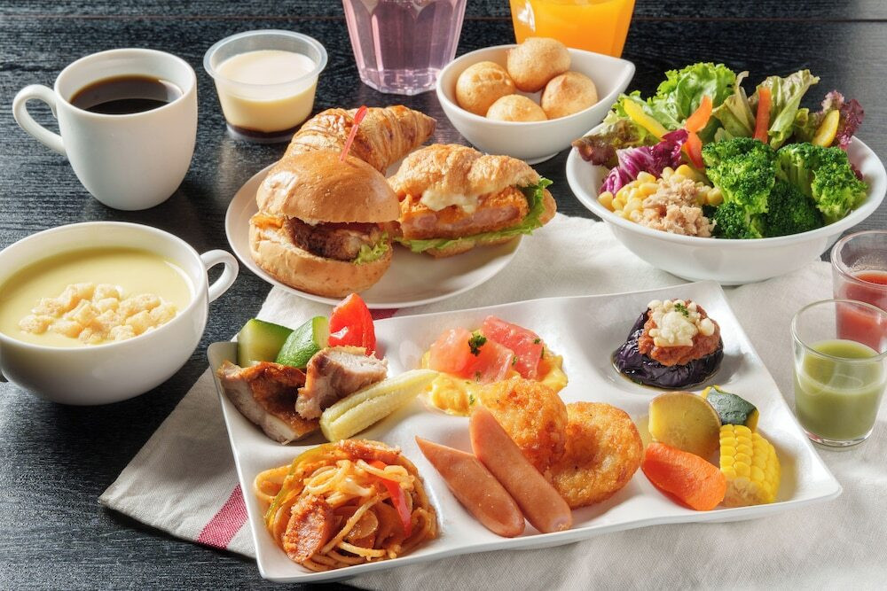 朝食ビュッフェ