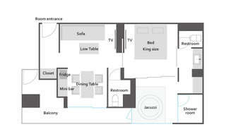 ラグジュアリー ダブルルーム