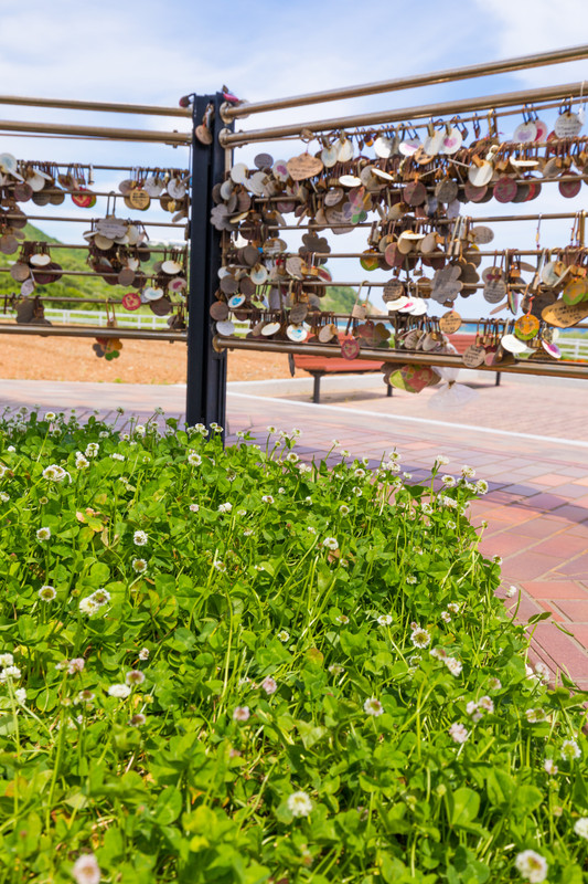 幸せの鐘 四つ葉のクローバー