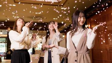 歓迎の桜吹雪 / 1