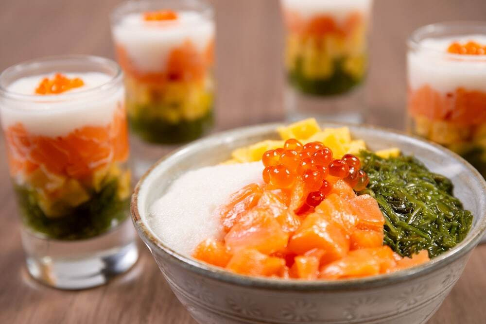 朝食ビュッフェ