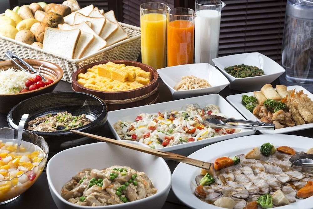 朝食ビュッフェ