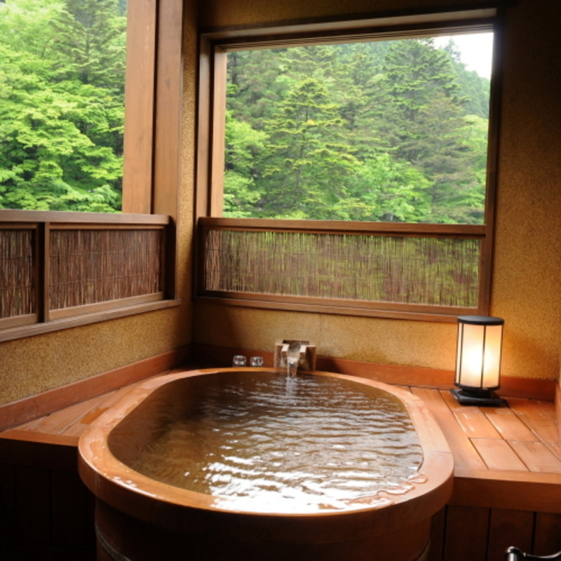 温泉露天風呂付き客室 水天 / 3