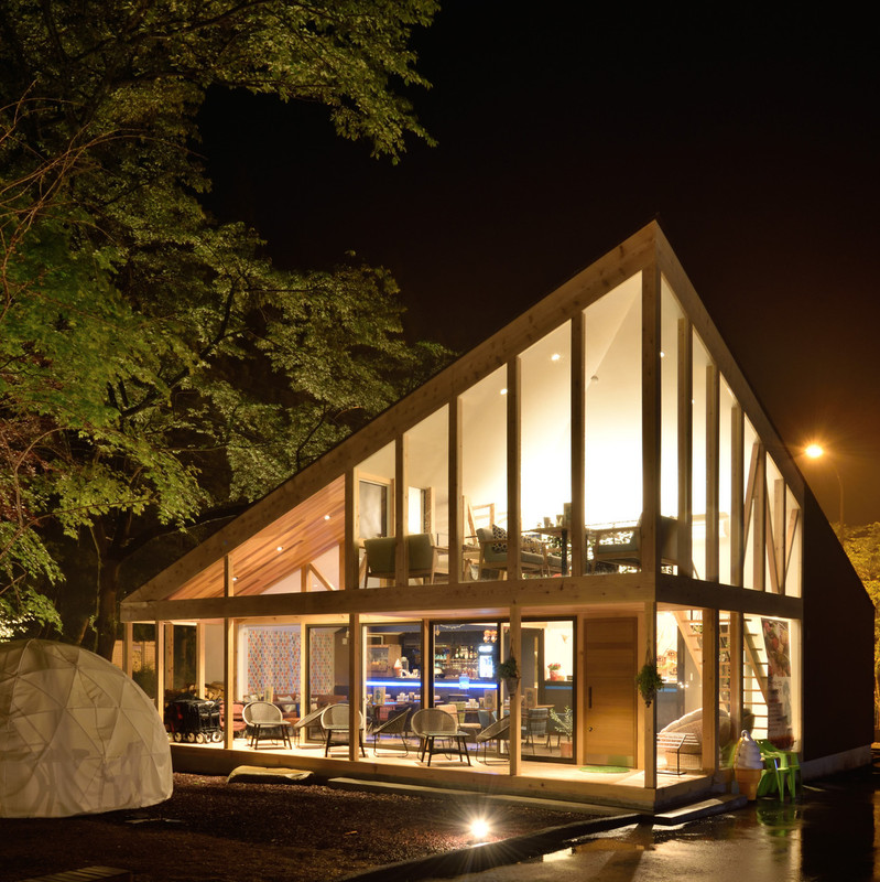 シマブルーカフェ外観