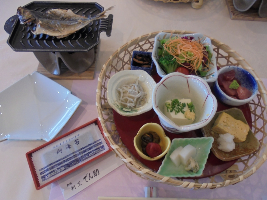 ホテルでの朝食　セットメニュー